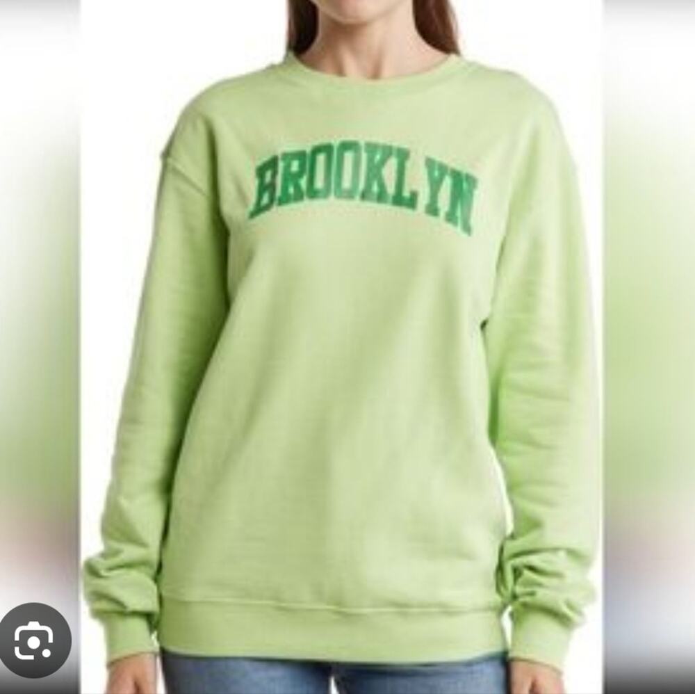 Urban Outfitters Green Brooklyn Sweatshirt